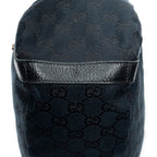 Shoulder Bag Abbey Hobo Diagonal Black Monogrammed Canvas