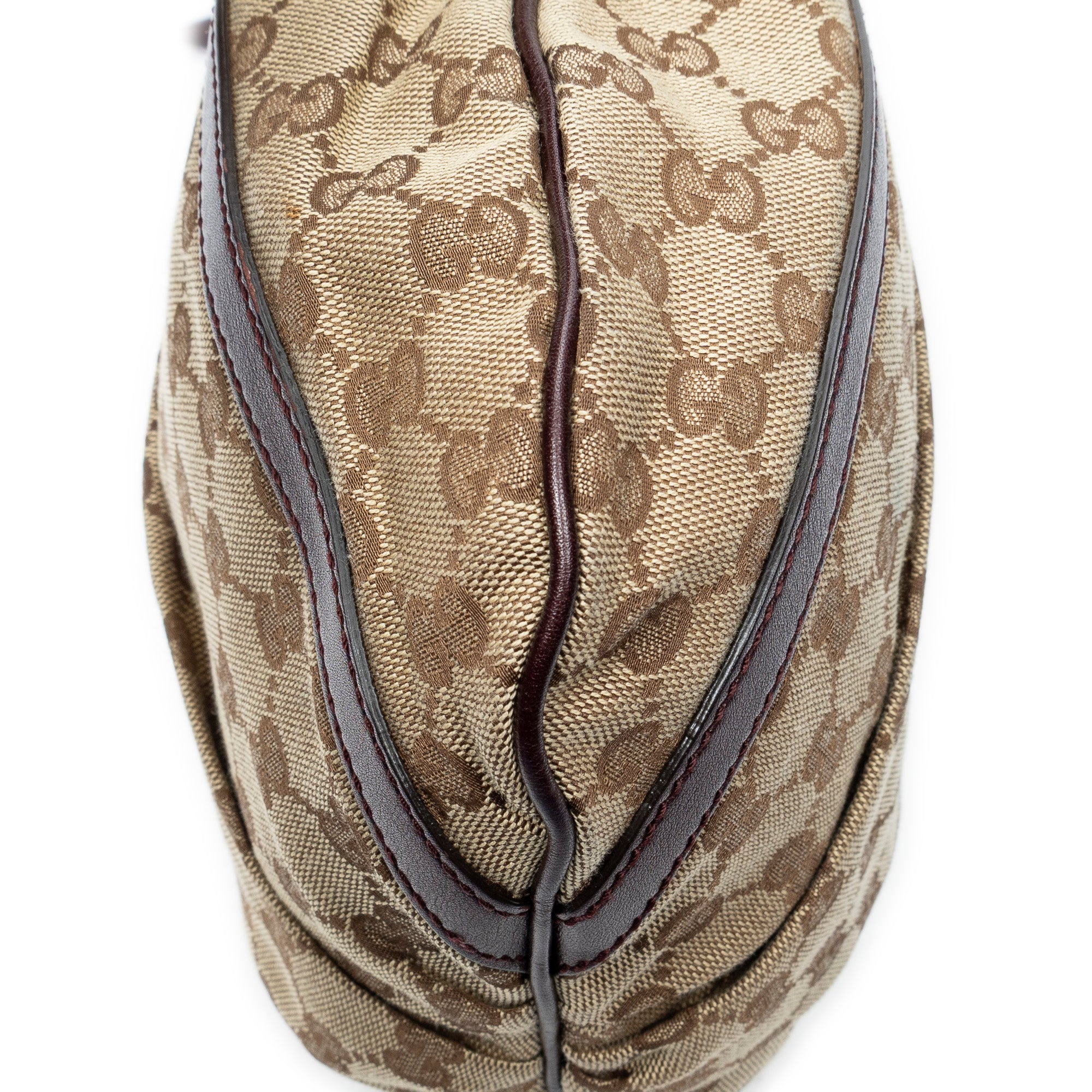 Shoulder Bag D Ring Messenger Beige Monogrammed Canvas