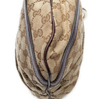 Shoulder Bag D Ring Messenger Beige Monogrammed Canvas