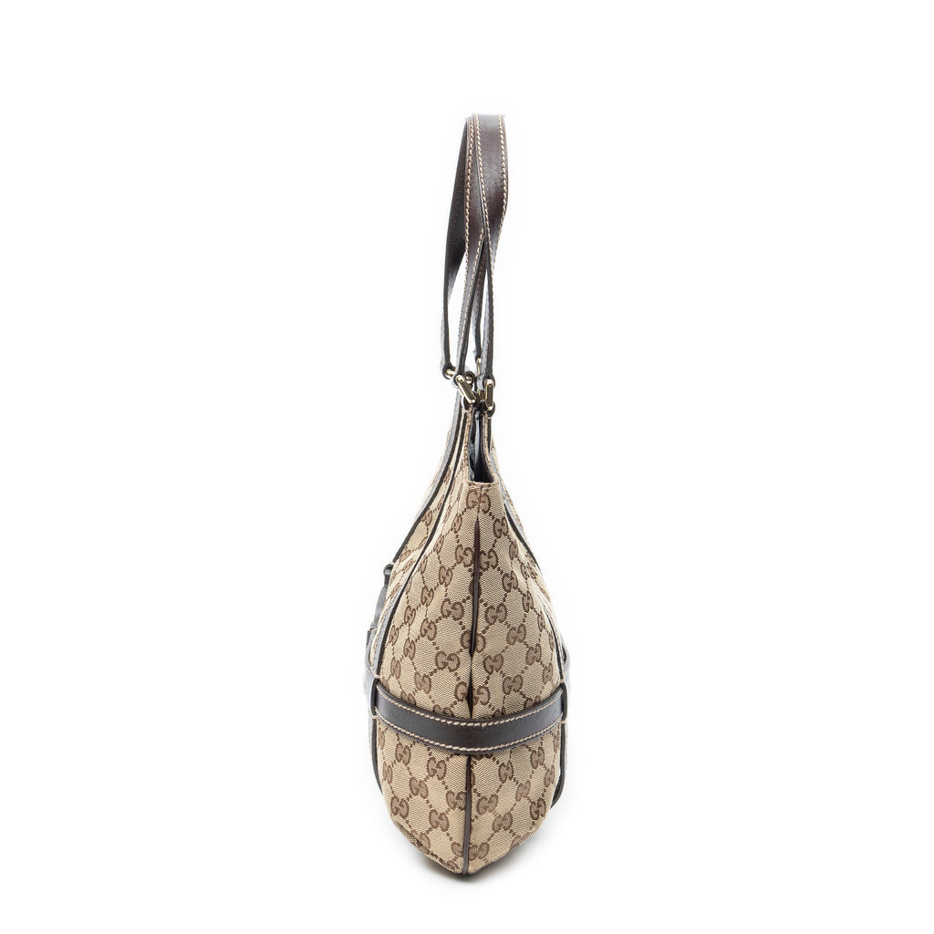 Shoulder Bag Royal Hobo Beige Monogrammed Canvas