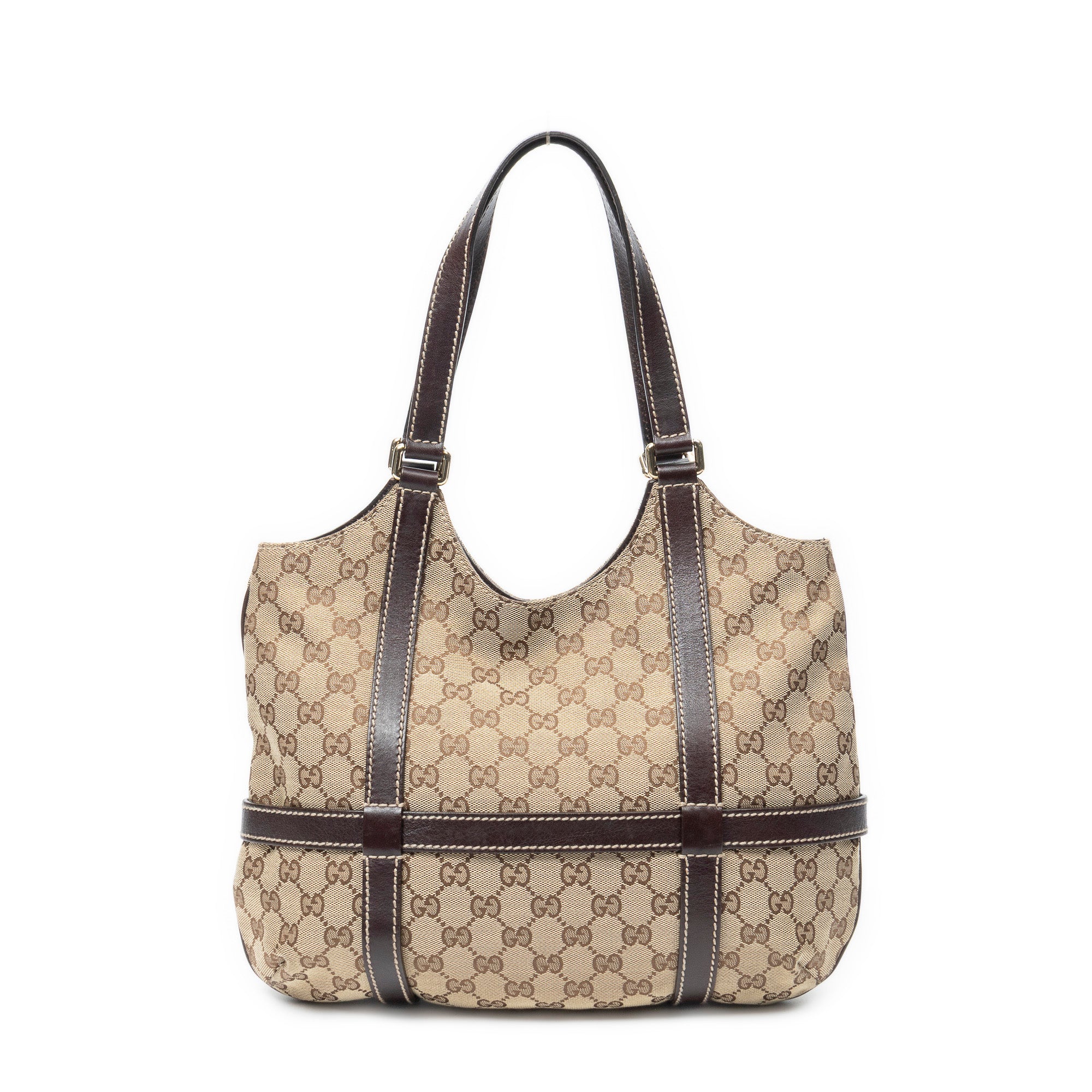 Shoulder Bag Royal Hobo Beige Monogrammed Canvas