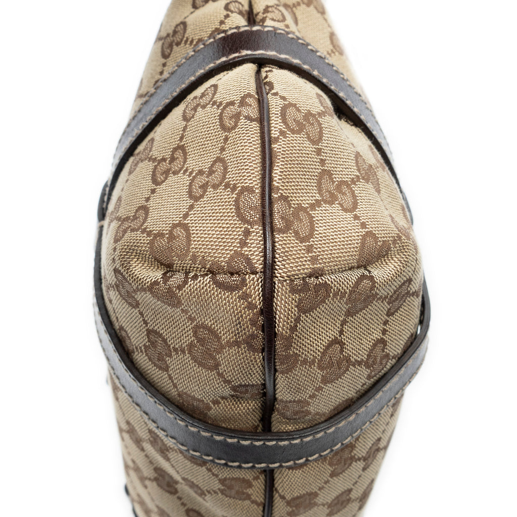 Shoulder Bag Royal Hobo Beige Monogrammed Canvas