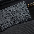 Shoulder Bag Abbey Crossbody Black Monogrammed Canvas