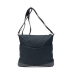 Shoulder Bag Medium Messenger Black Monogrammed Canvas
