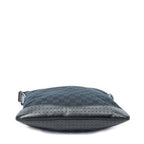 Shoulder Bag Medium Messenger Black Monogrammed Canvas