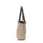 Bolso de hombro pequeño Eclipse Shopping Lona Monogram color beige