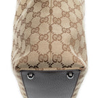 Bolso de hombro pequeño Eclipse Shopping Lona Monogram color beige