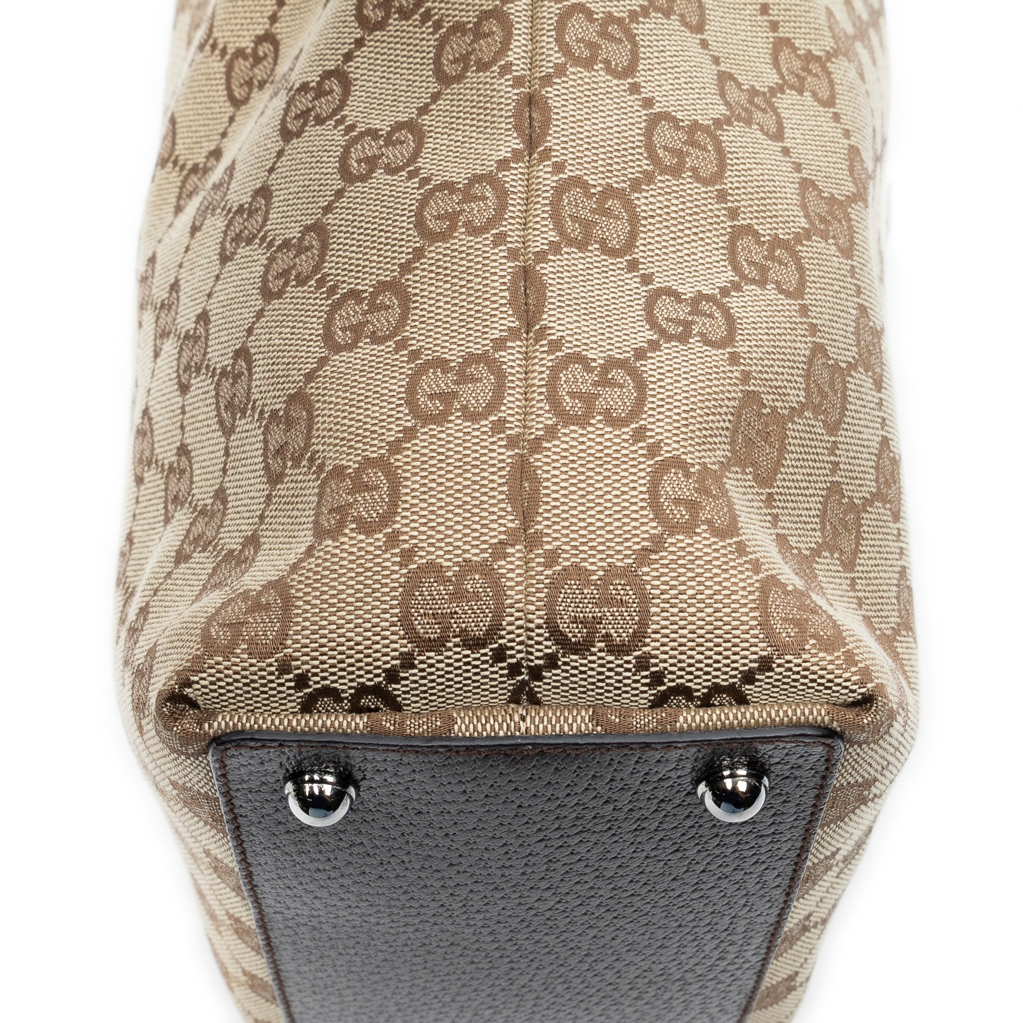 Bolso de hombro pequeño Eclipse Shopping Lona Monogram color beige