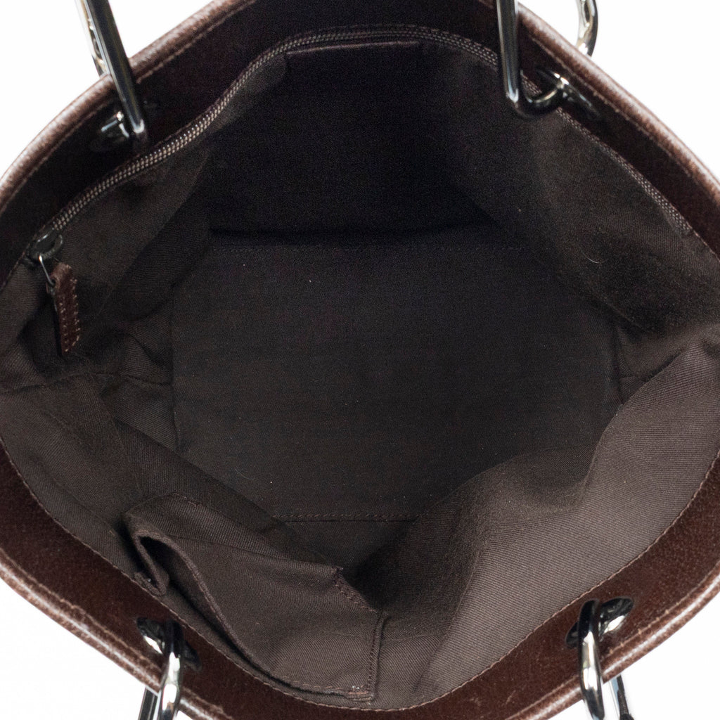 Bolso de hombro pequeño Eclipse Shopping Lona Monogram color beige