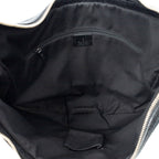 Shoulder Bag Large Web Princy Hobo Black Monogrammed Canvas