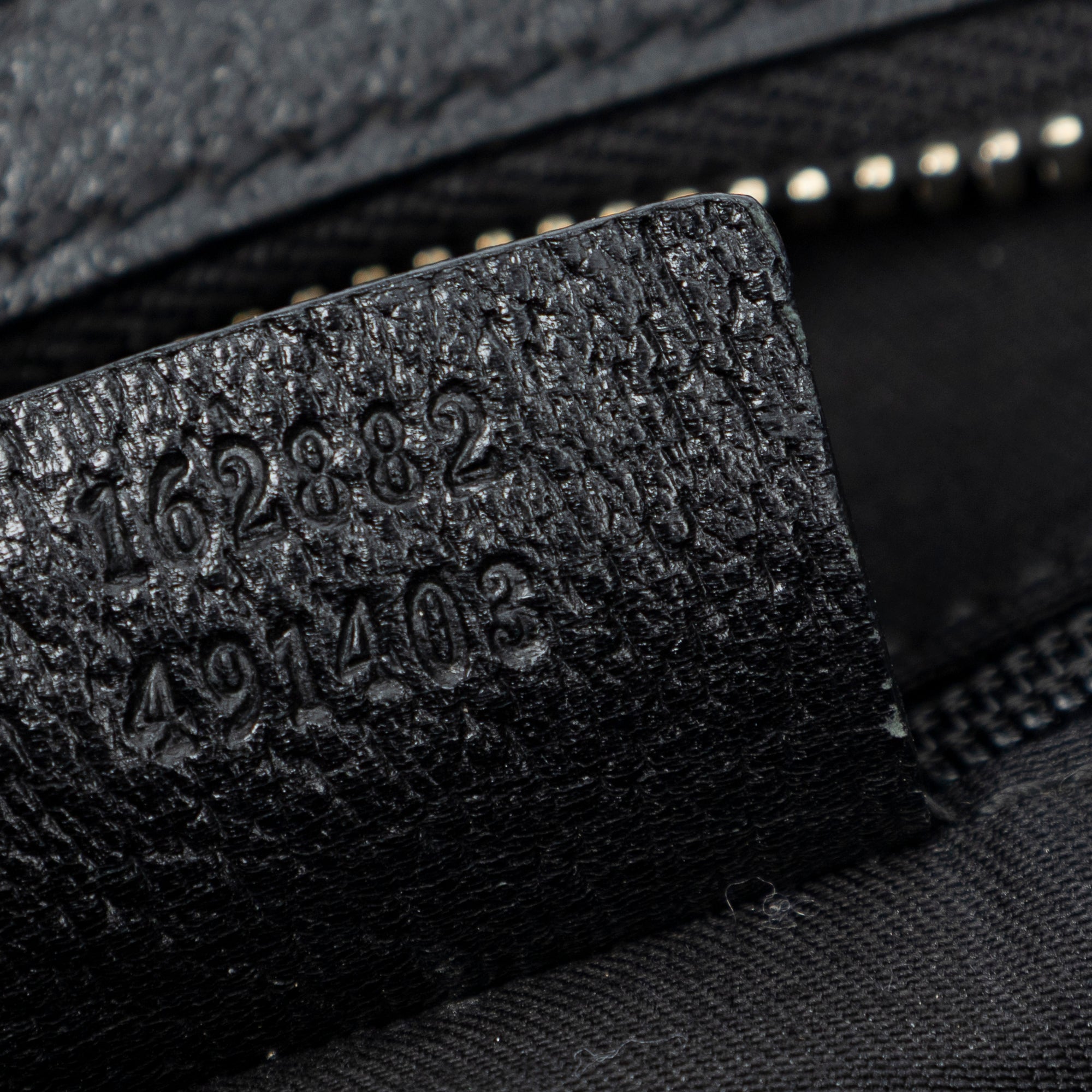 Shoulder Bag Large Web Princy Hobo Black Monogrammed Canvas