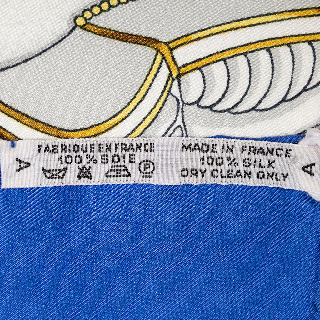 Scarf Scarf Blue 100% Twill Silk