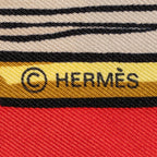 Scarf Scarf Red 100% Twill Silk