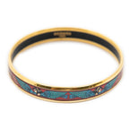 Bracelet Enamel Bangle PM Red Wings Motif