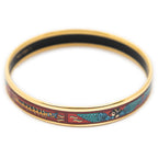 Bracelet Enamel Bangle PM Red Wings Motif
