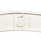 Bracelet Clic Clac H Bracelet PM Black Silver Plated