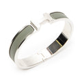 Bracelet Clic HH Bracelet Green Silver Plated