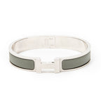 Bracelet Clic HH Bracelet Green Silver Plated