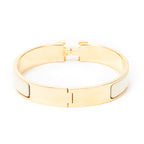Bracelet Clic Clac H Bracelet PM Ivory Gold Plated