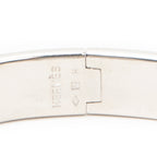 Bracelet Clic Clac H Bracelet PM Orange Silver Plated