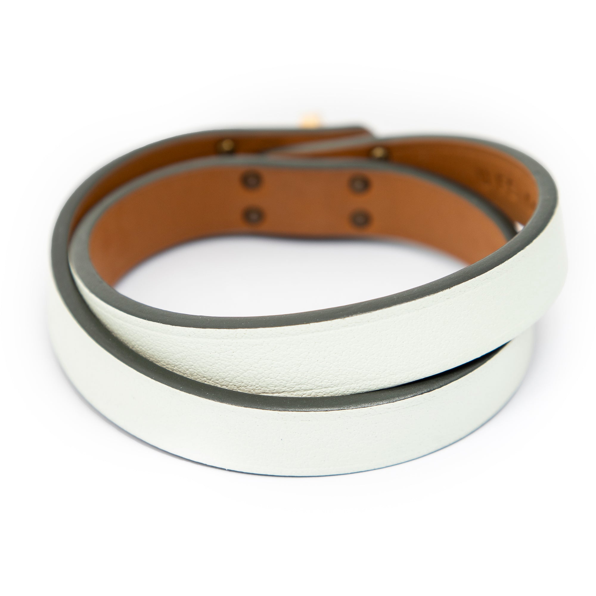 Bracelet Kelly Double Tour Bracelet T2 Light Green Swift Leather