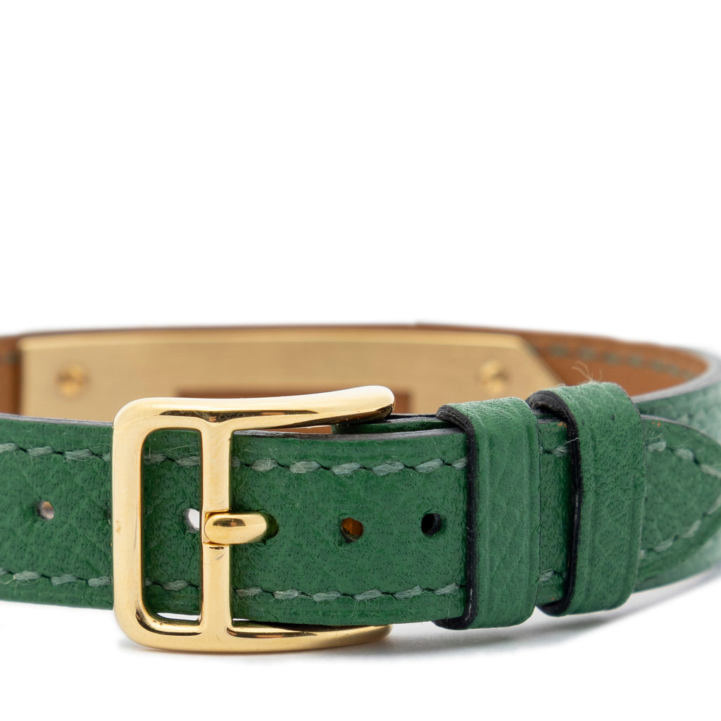 Watch Kelly Watch Green Courchevel Leather