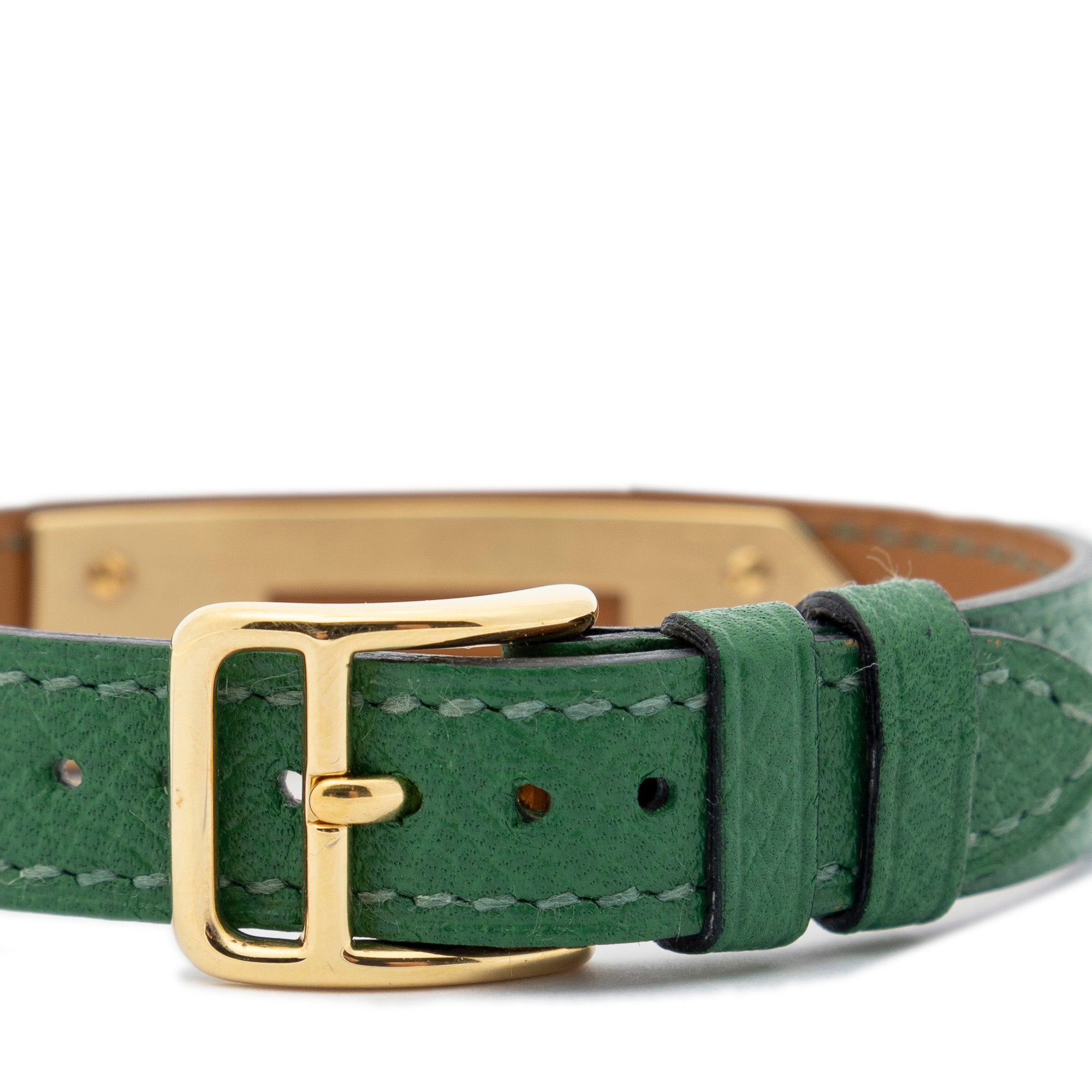 Watch Kelly Watch Green Courchevel Leather