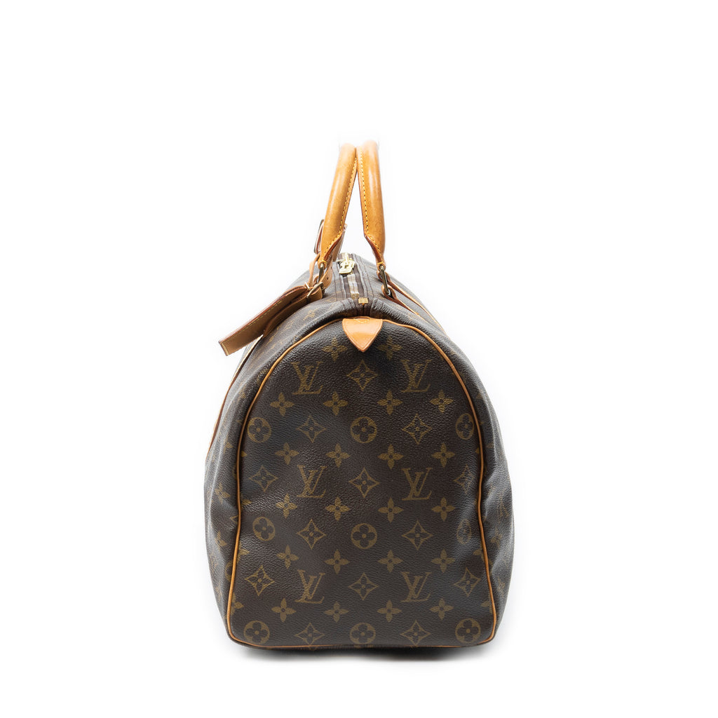Travel Bag Keepall 45 Brown Monogram Canvas