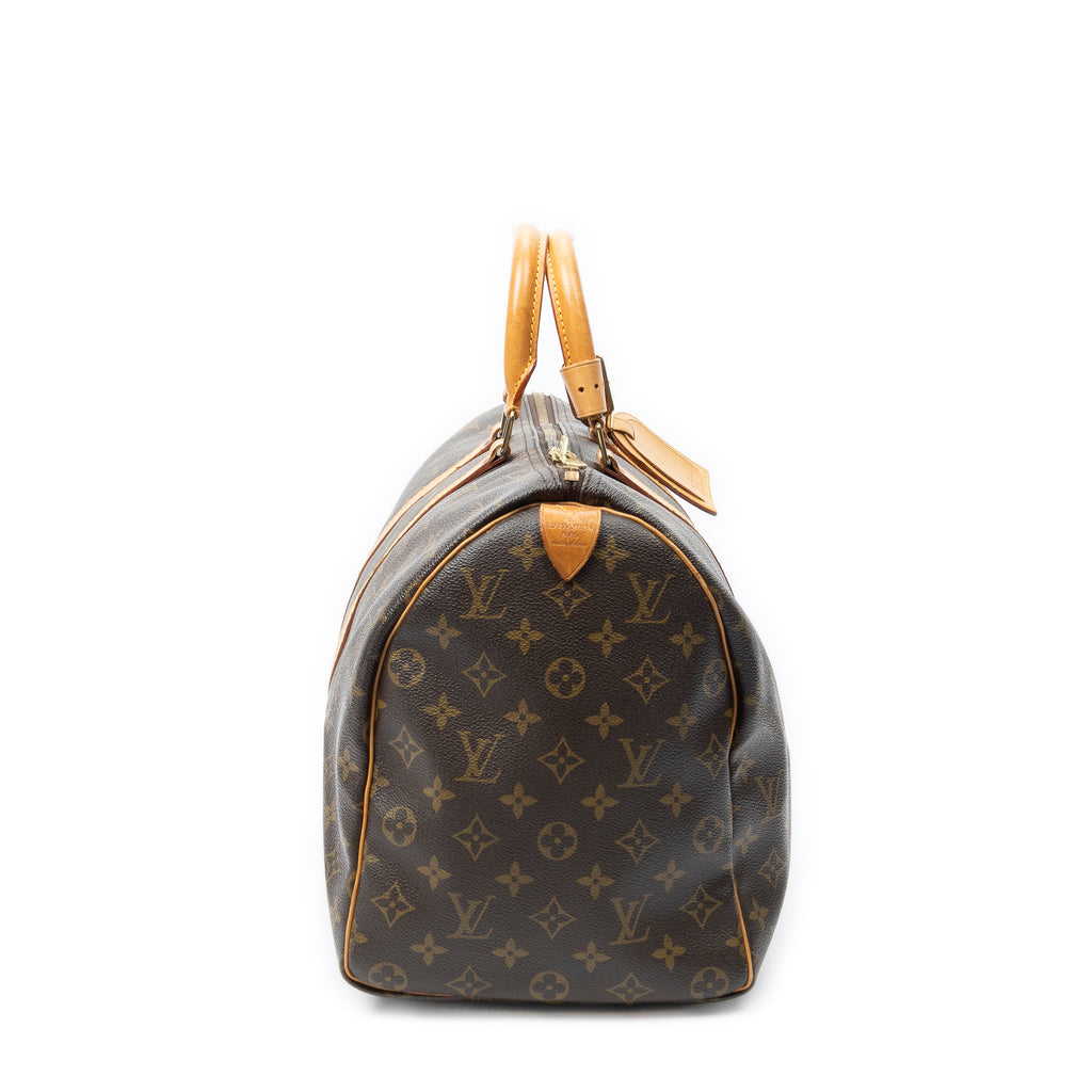 Travel Bag Keepall 45 Brown Monogram Canvas