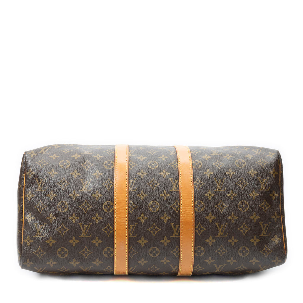 Travel Bag Keepall 45 Brown Monogram Canvas