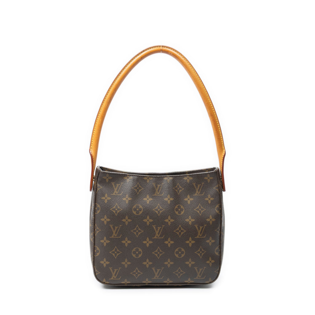 Shoulder Bag Looping MM Brown Monogram Canvas