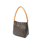 Shoulder Bag Looping MM Brown Monogram Canvas