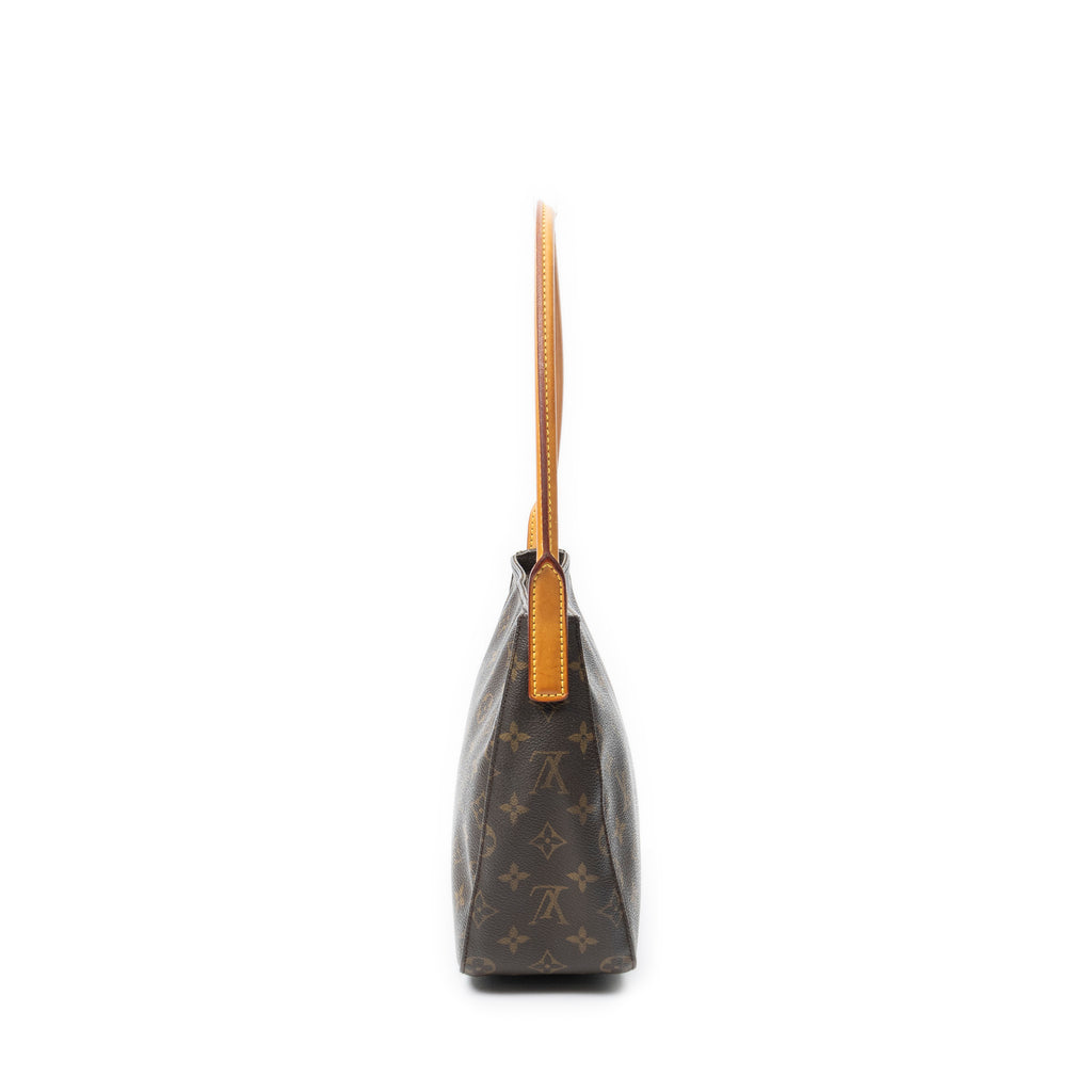 Shoulder Bag Looping MM Brown Monogram Canvas