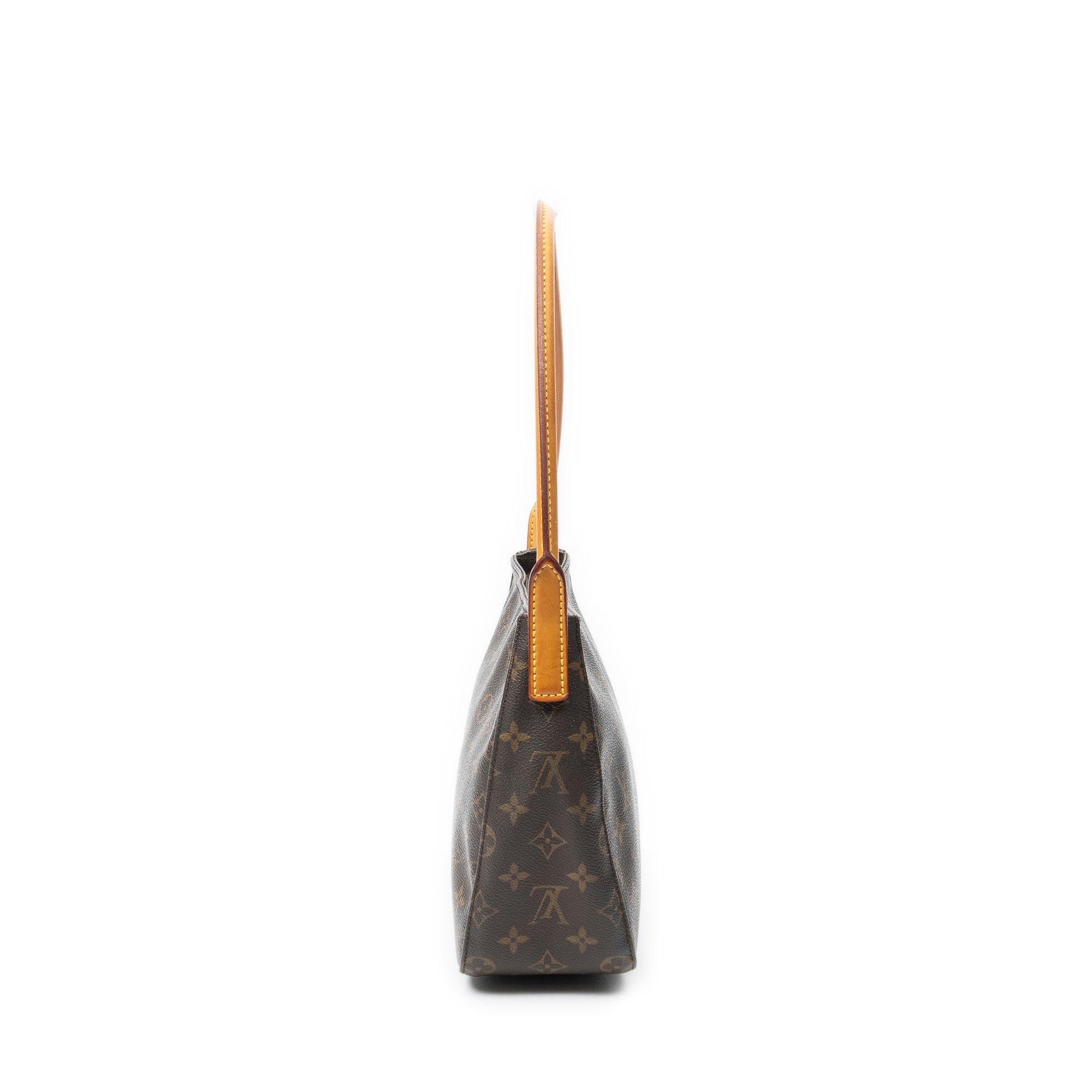 Shoulder Bag Looping MM Brown Monogram Canvas