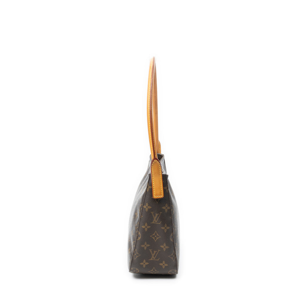 Shoulder Bag Looping MM Brown Monogram Canvas