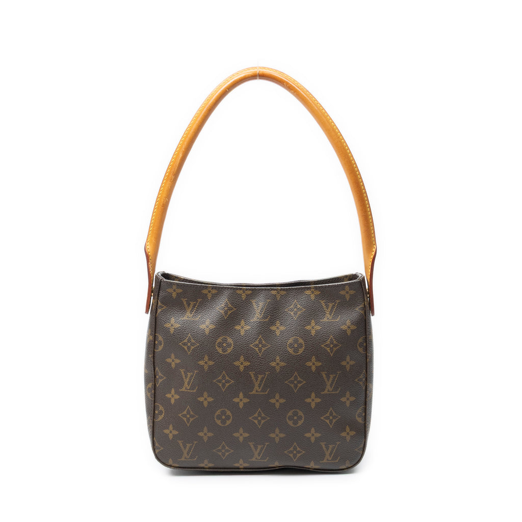 Shoulder Bag Looping MM Brown Monogram Canvas