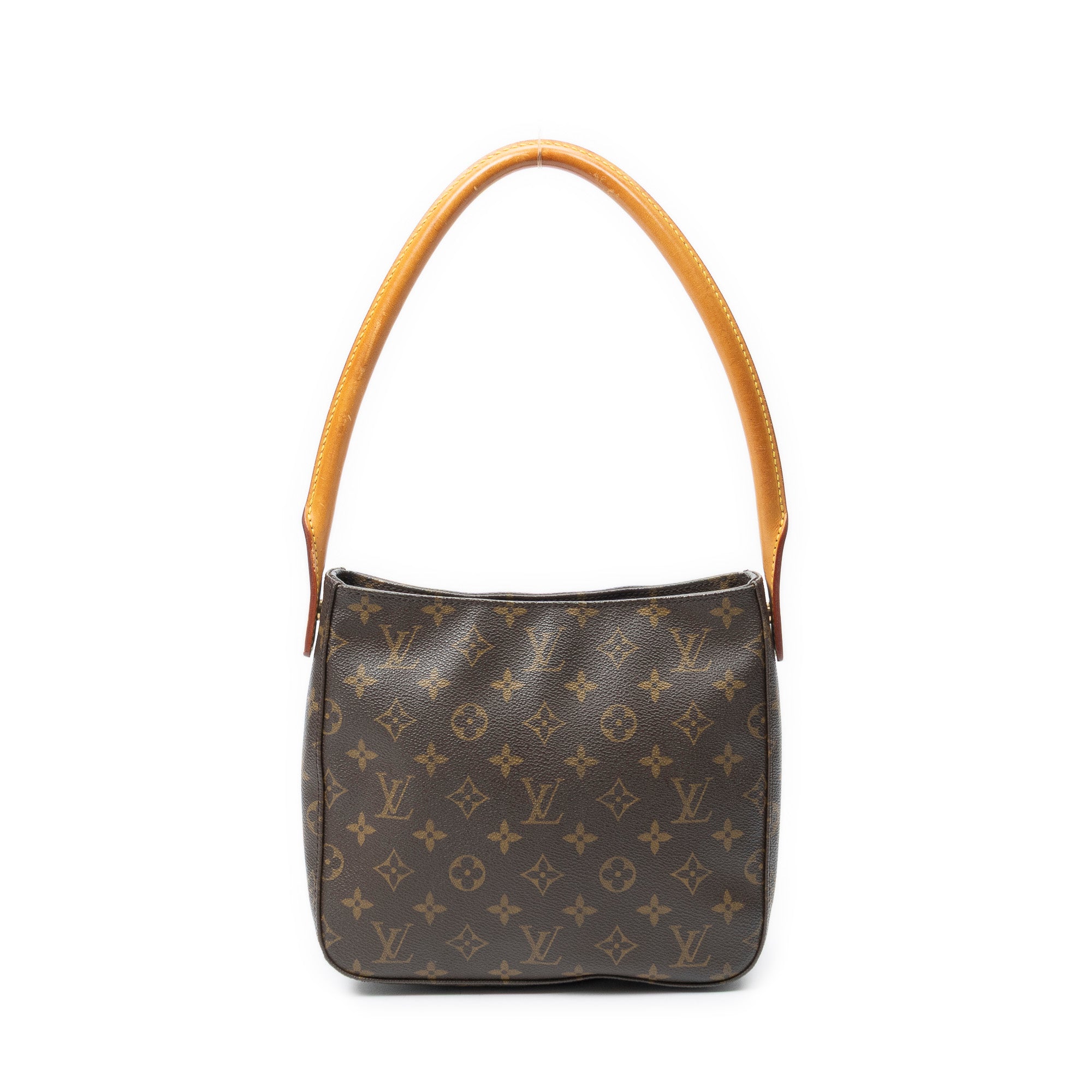 Shoulder Bag Looping MM Brown Monogram Canvas