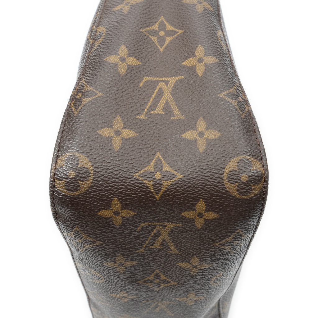 Shoulder Bag Looping MM Brown Monogram Canvas