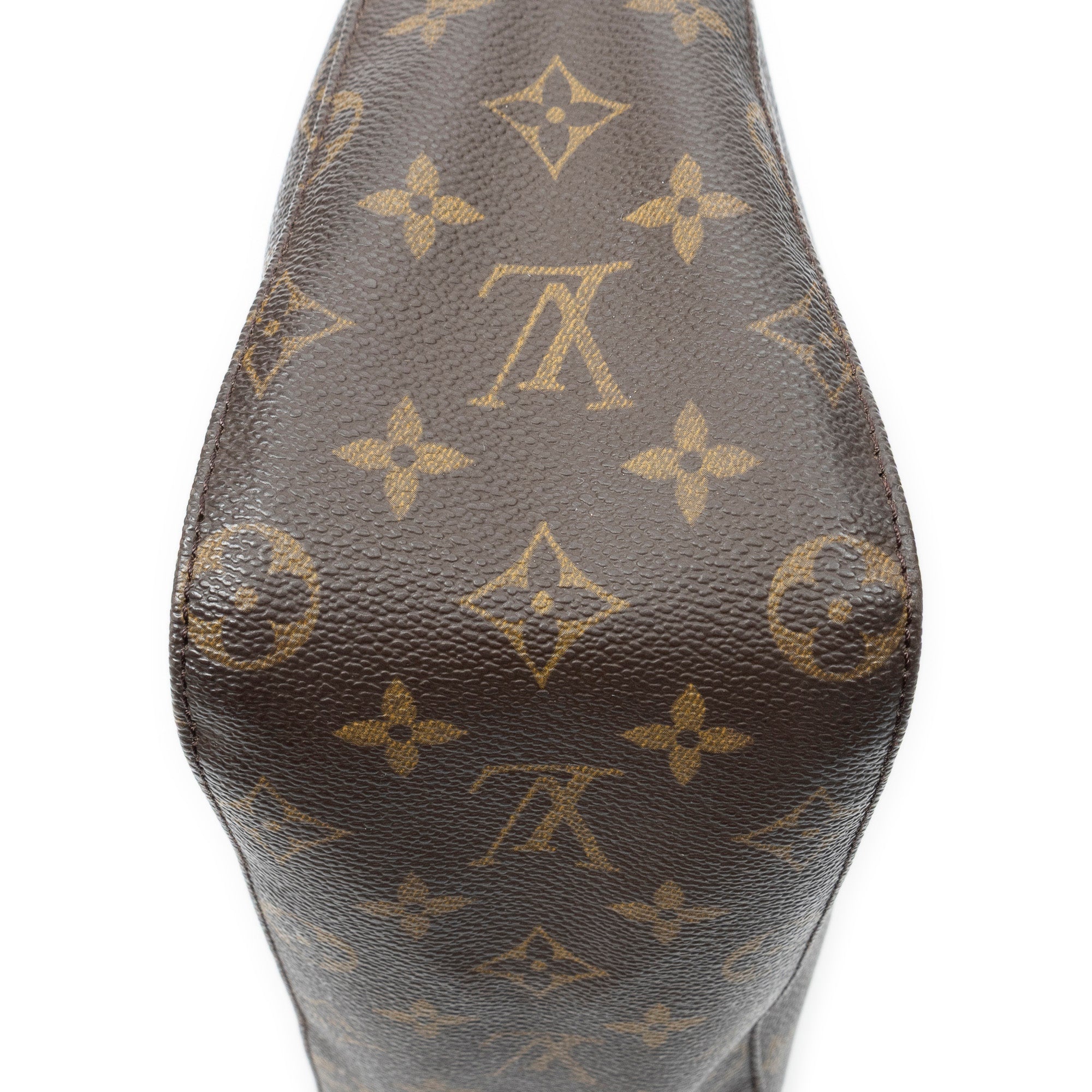Shoulder Bag Looping MM Brown Monogram Canvas
