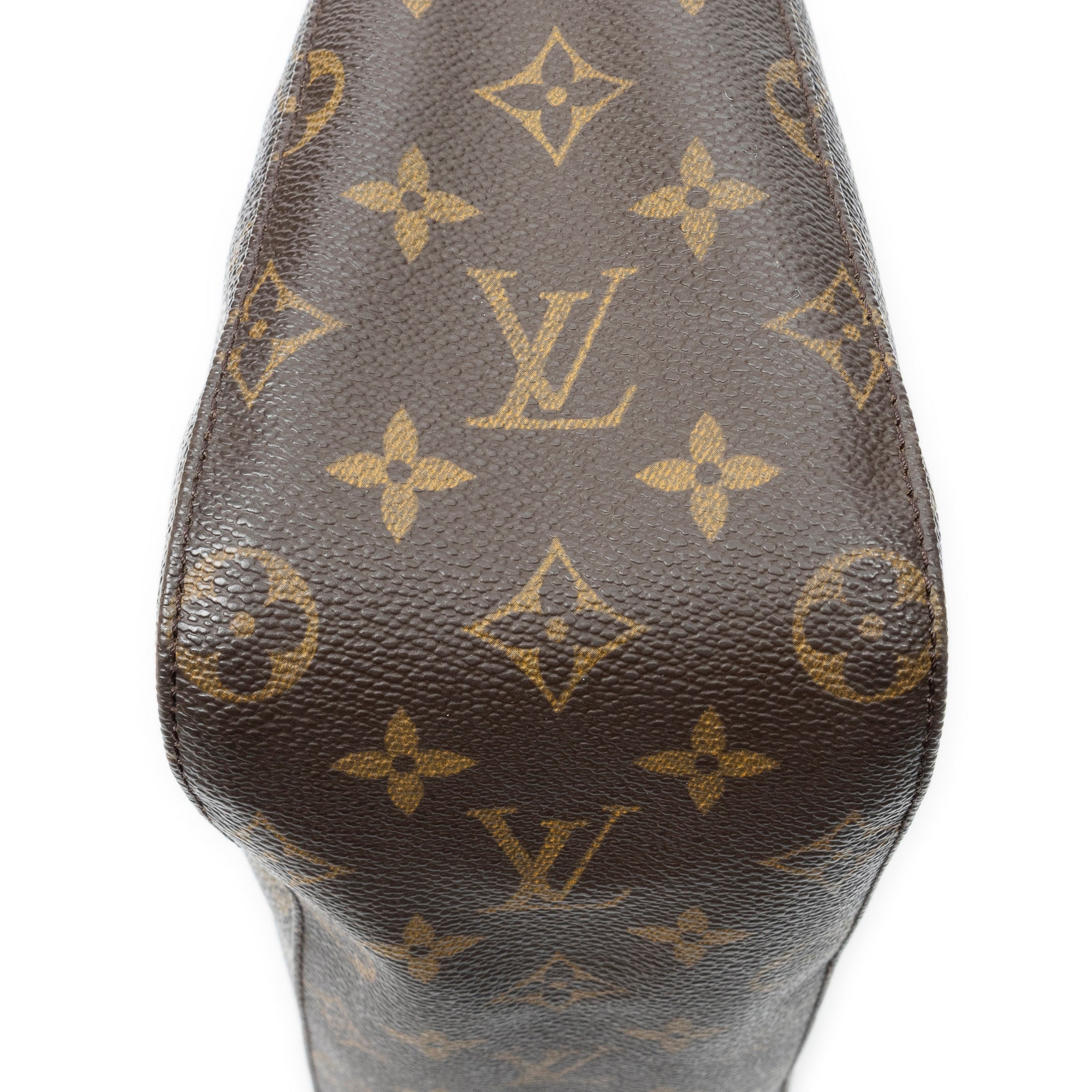 Shoulder Bag Looping MM Brown Monogram Canvas
