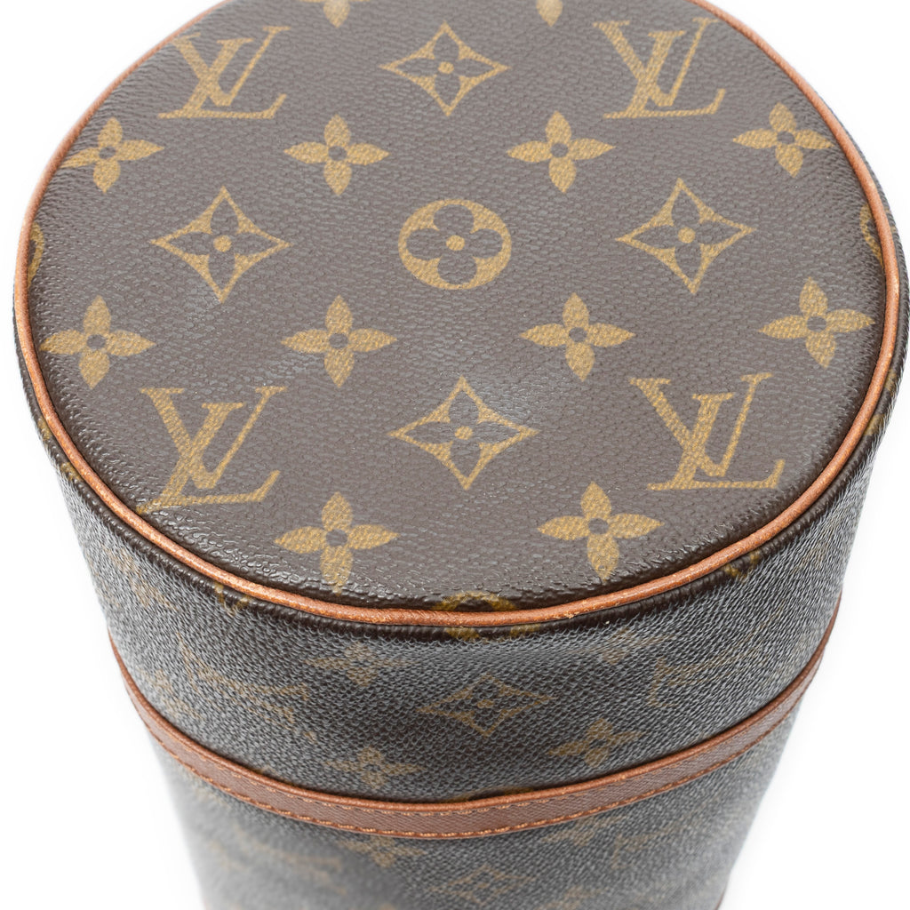 Handbag Papillon 30 Brown Monogram Canvas