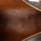 Handbag Papillon 30 Brown Monogram Canvas