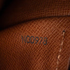Handbag Papillon 30 Brown Monogram Canvas