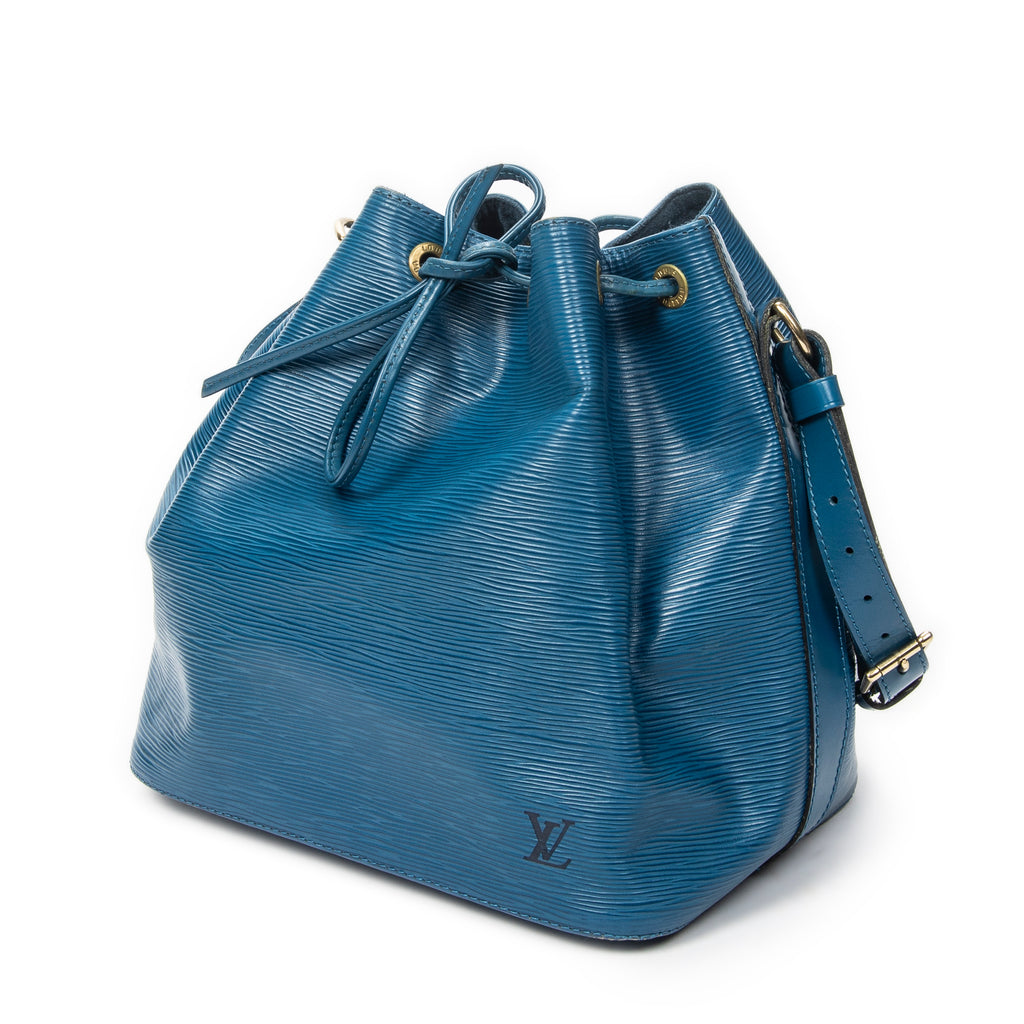 Sac Bandoulière Noe PM Épi Bleu