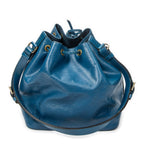 Sac Bandoulière Noe PM Épi Bleu