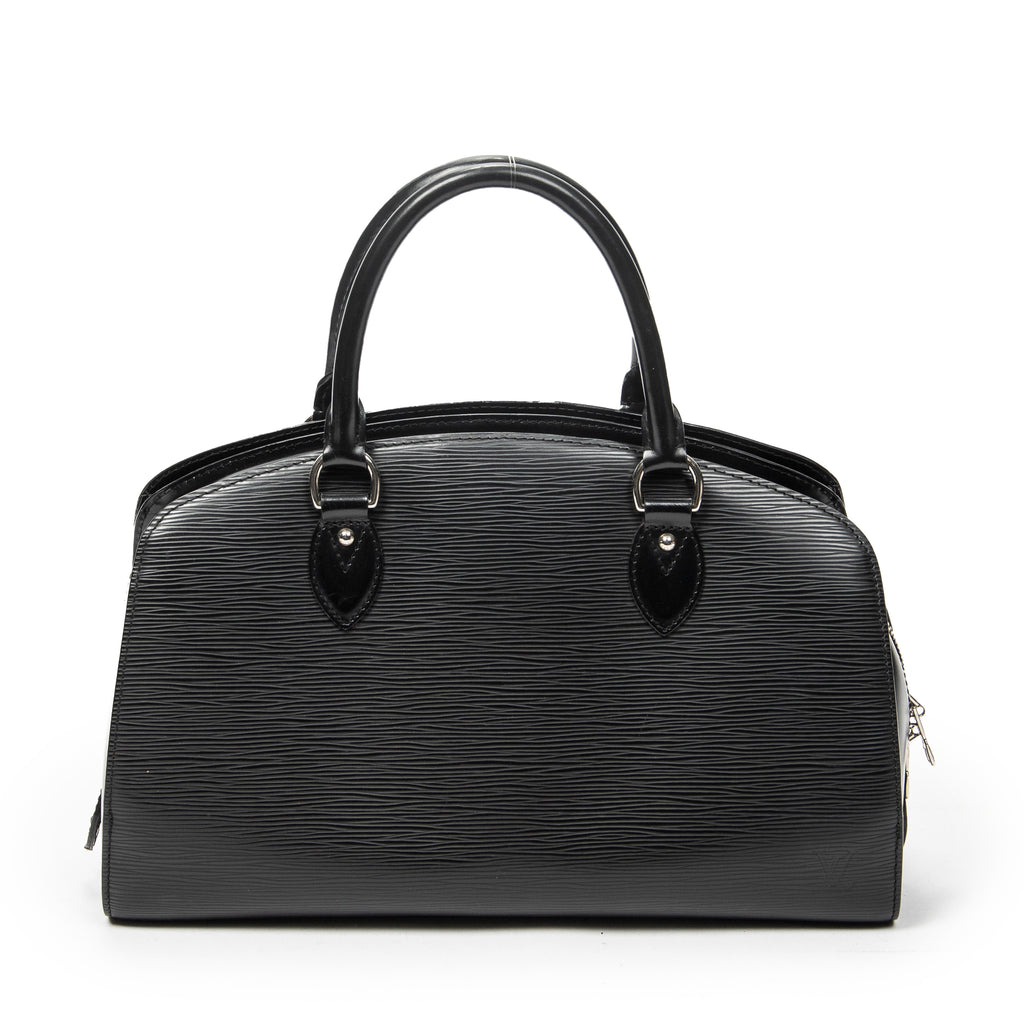 Handbag Pont-Neuf PM Black Epi