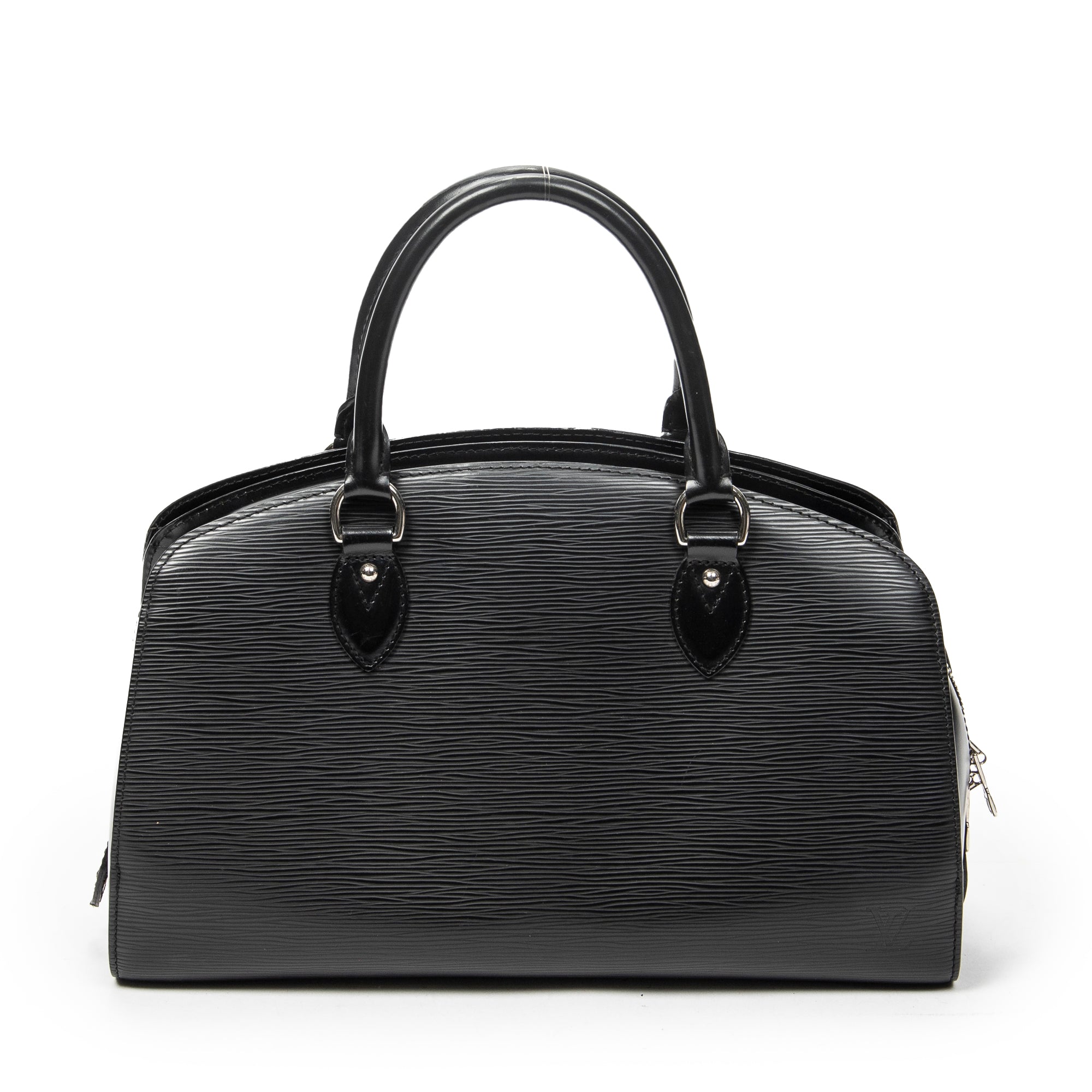 Handbag Pont-Neuf PM Black Epi