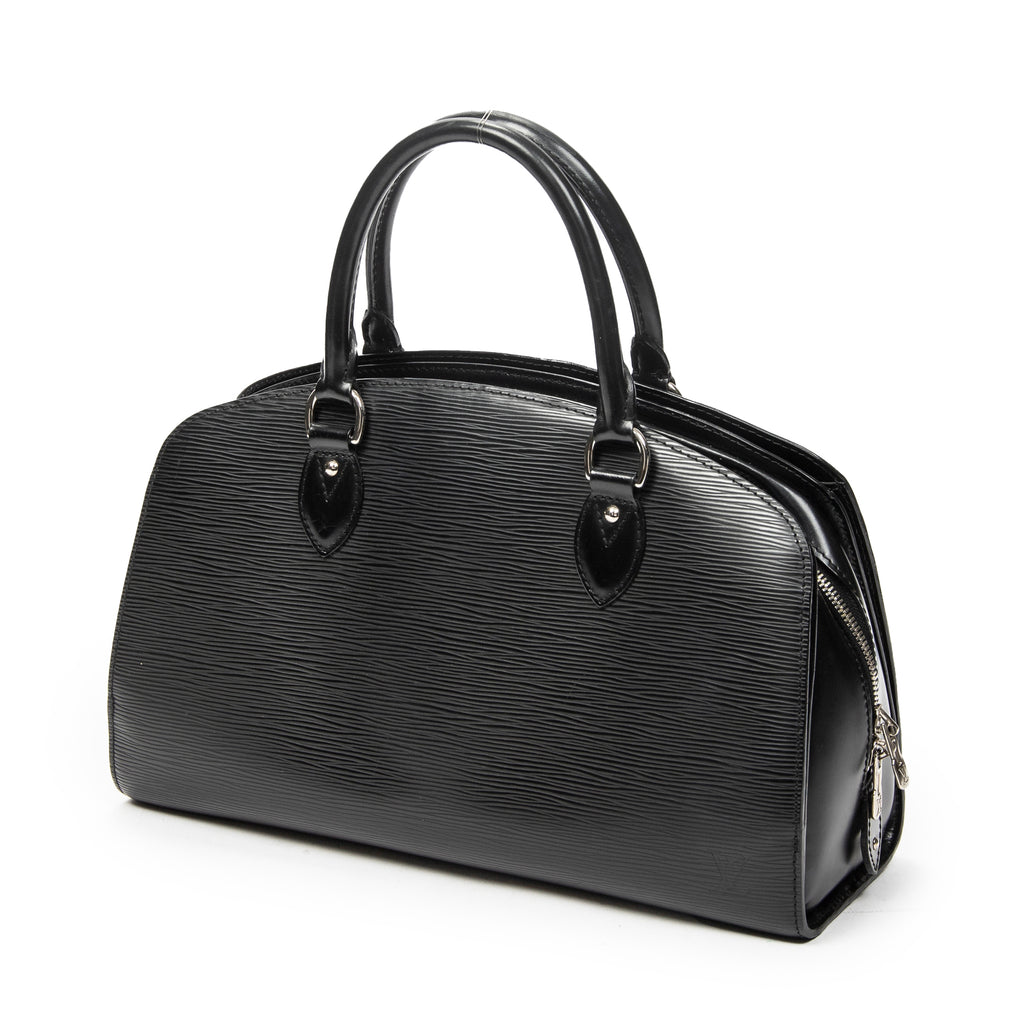 Handbag Pont-Neuf PM Black Epi