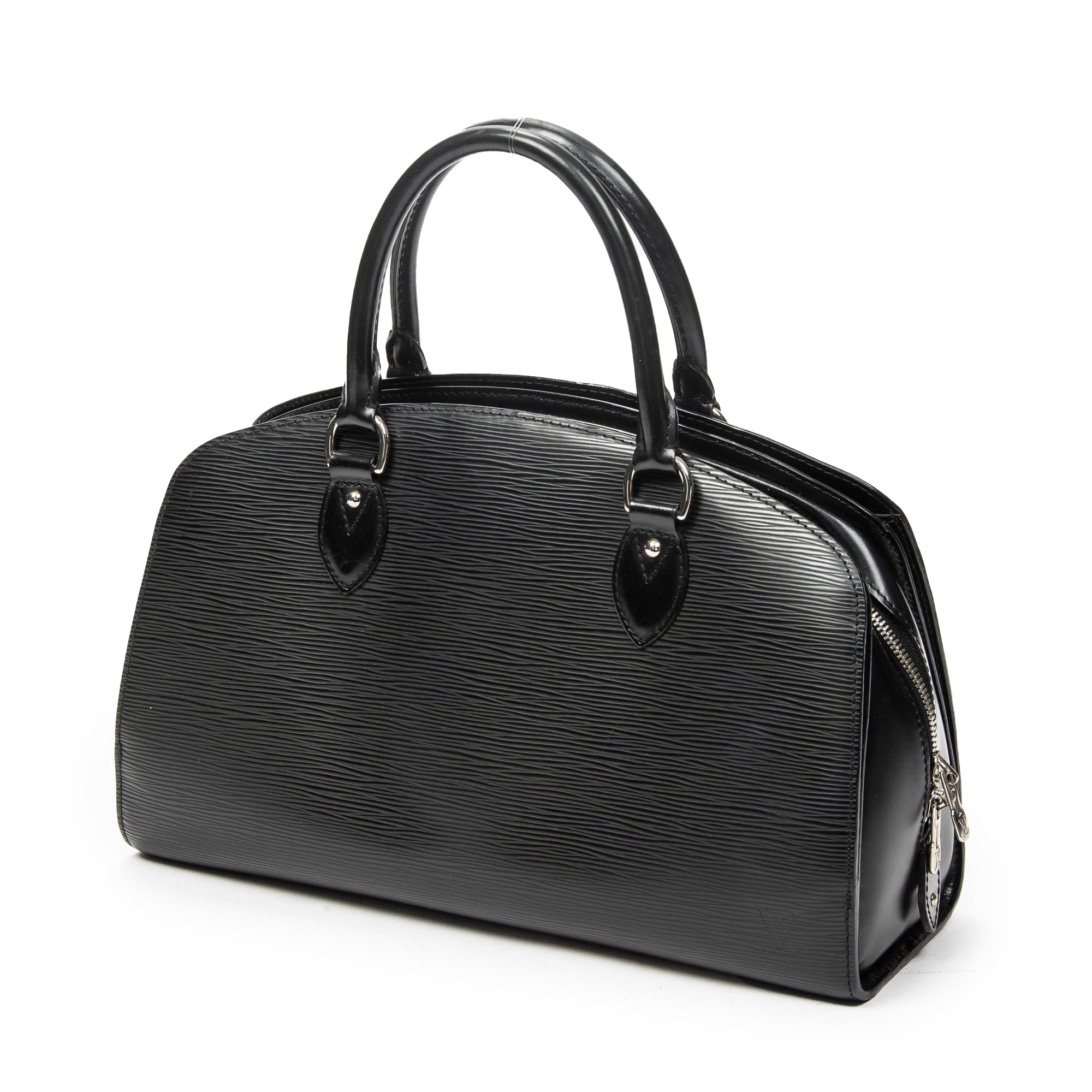 Handbag Pont-Neuf PM Black Epi