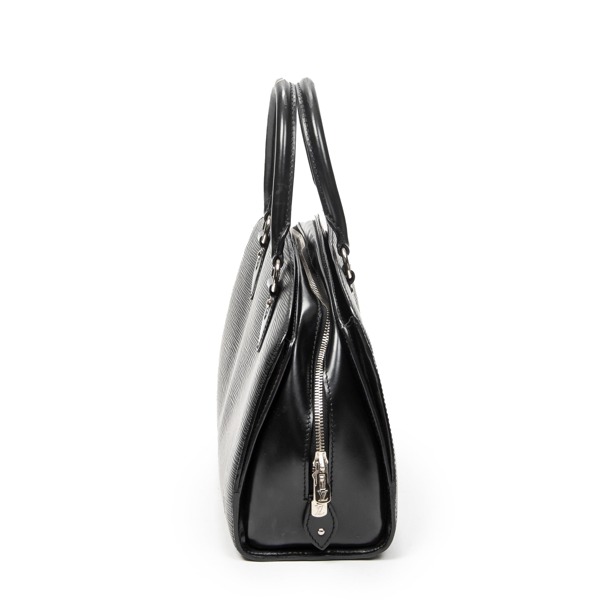 Handbag Pont-Neuf PM Black Epi